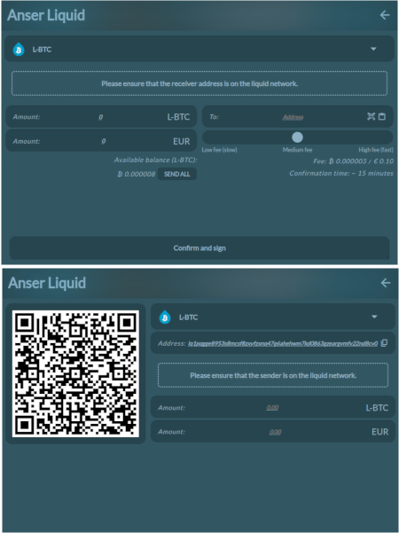 Introducing Anser a Web Wallet for Liquid