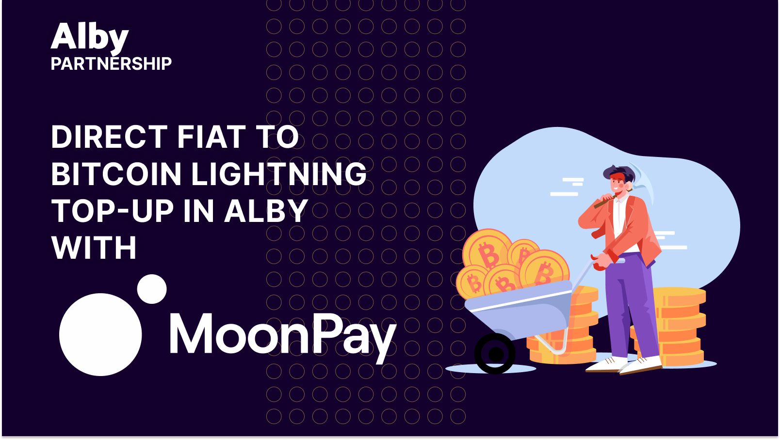 Announcement: Direct Alby account top-up with MoonPay
