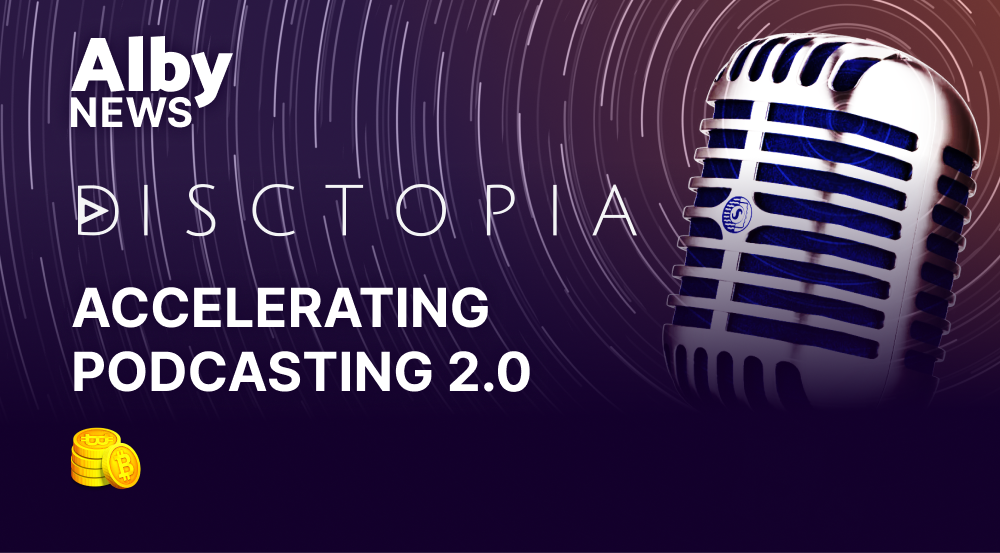 Alby Partnership Announcement: Disctopia
