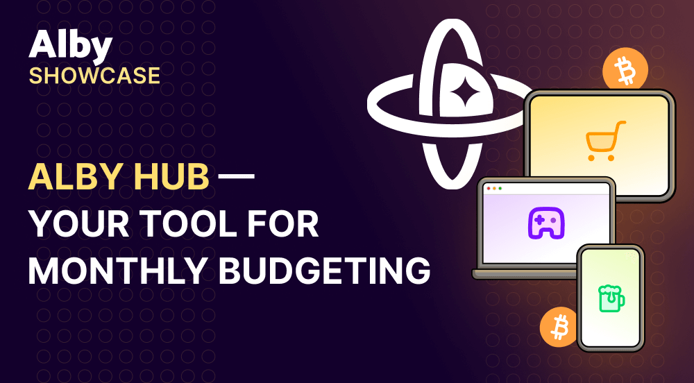 Alby Hub - your Tool for monthly Budgeting