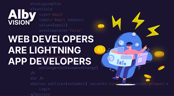 Web developers are lightning app developers