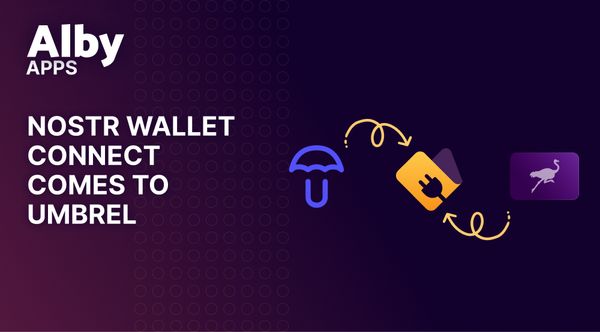 Nostr Wallet Connect Comes to Umbrel