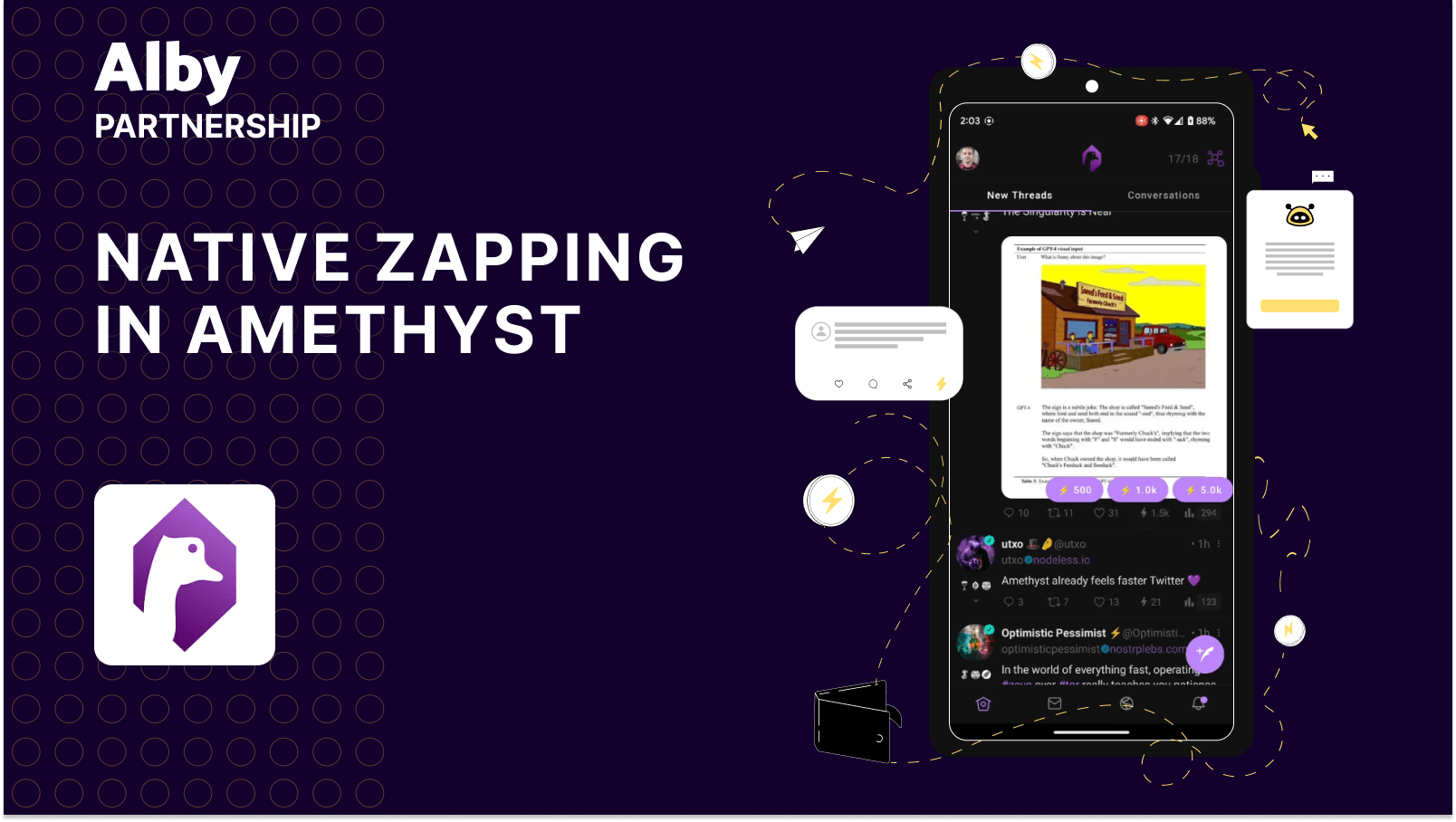 Native Zapping in Amethyst