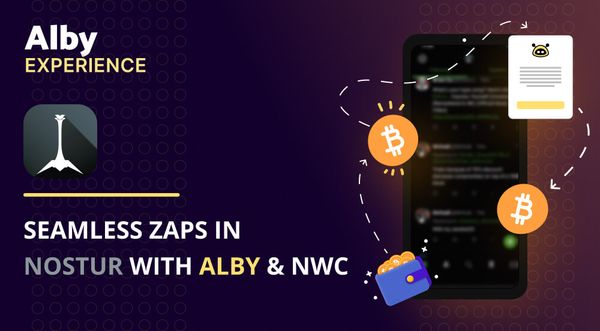 Seamless Zaps in Nostur with Alby and NWC