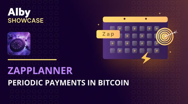 ZapPlanner - periodic payments in bitcoin