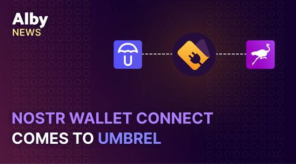 Nostr Wallet Connect Comes to Umbrel