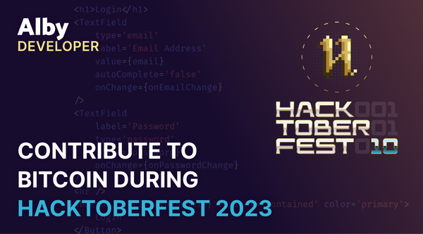 Contribute to Bitcoin Open-Source Projects this Hacktoberfest
