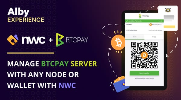Manage BTCPay Server with any Node or Wallet with NWC