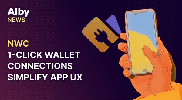 New NWC One-Click Wallet Connections simplify app UX