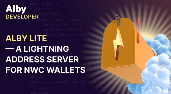 Alby Lite - A Lightning Address Server for NWC Wallets